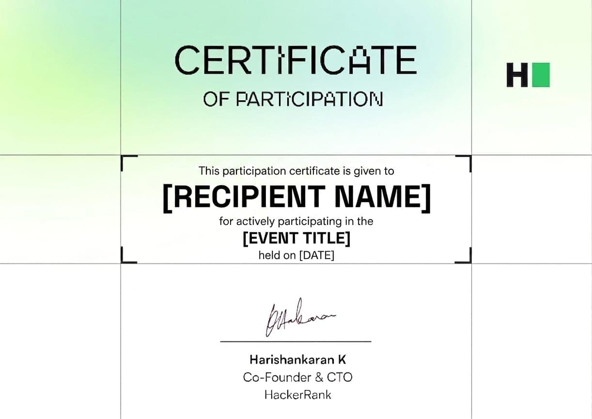 Certificate 2 preview
